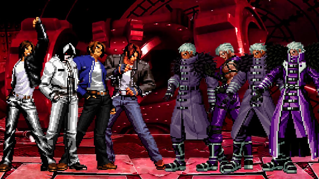 [KOF Mugen] Kyo Kusanagi Team vs Krizalid Team