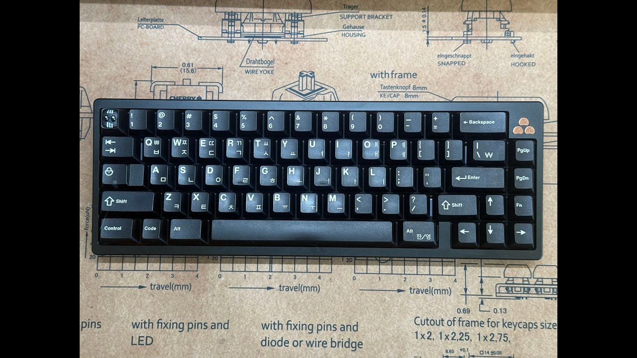 TGR GAF 910 MX Blacks on Aluminum (top mount)