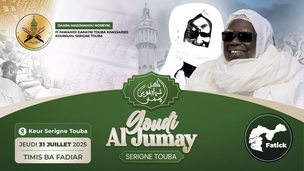 🔴En Direct: Goudi Aljumay Serigne Touba à Fatick