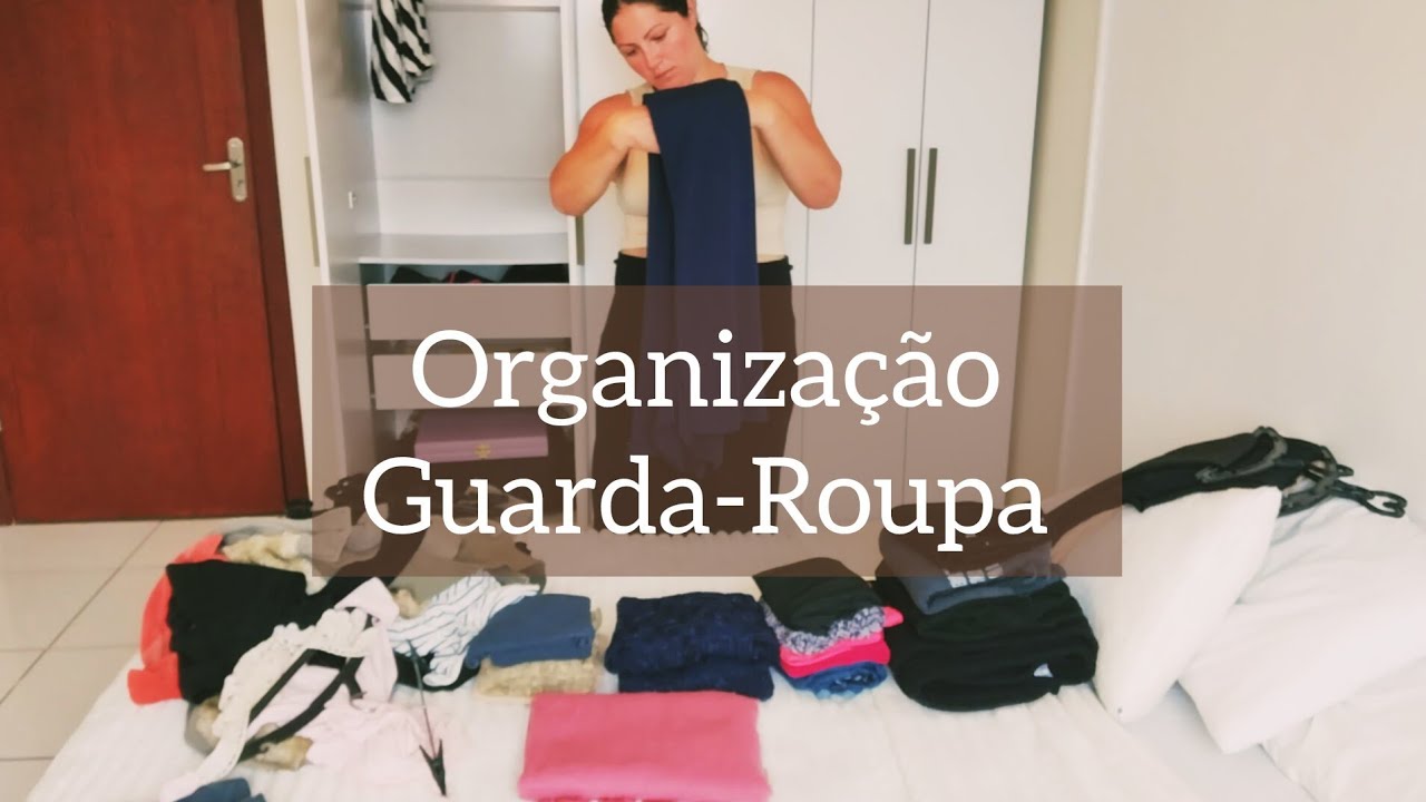Organização do Guarda-Roupa Simplificado 🧺 