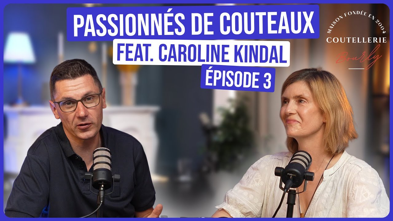 Passionnés de couteaux : Discussion avec Caroline Kindal (Ernest Hemingway, couteaux Nordiques...)