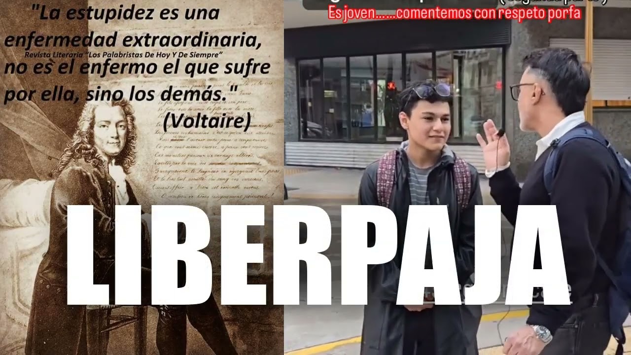 LIBERPAJA PROMEDIO | SERGIO RODR&Iacute;GUEZ EN LA CALLES #liberpaja #lacalle  #buenosaires