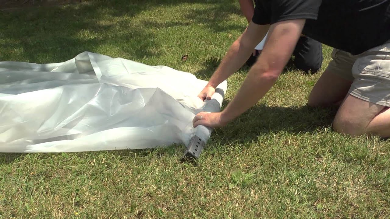 Let the 'Tarp Tow' do your yard work for you!