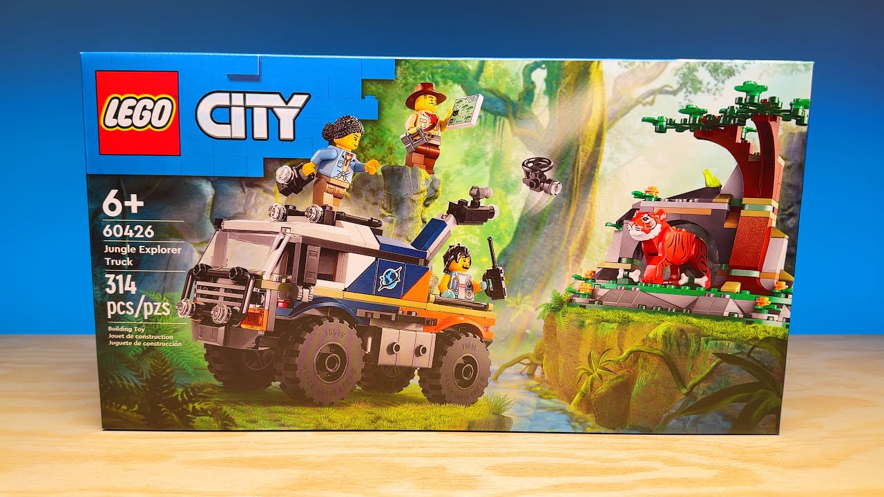 LEGO CITY BUILD 60426 Jungle Explorer Off Road Truck