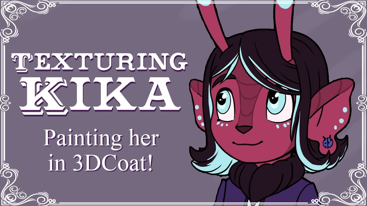 Texture Painting Kika in 3DCoat!
