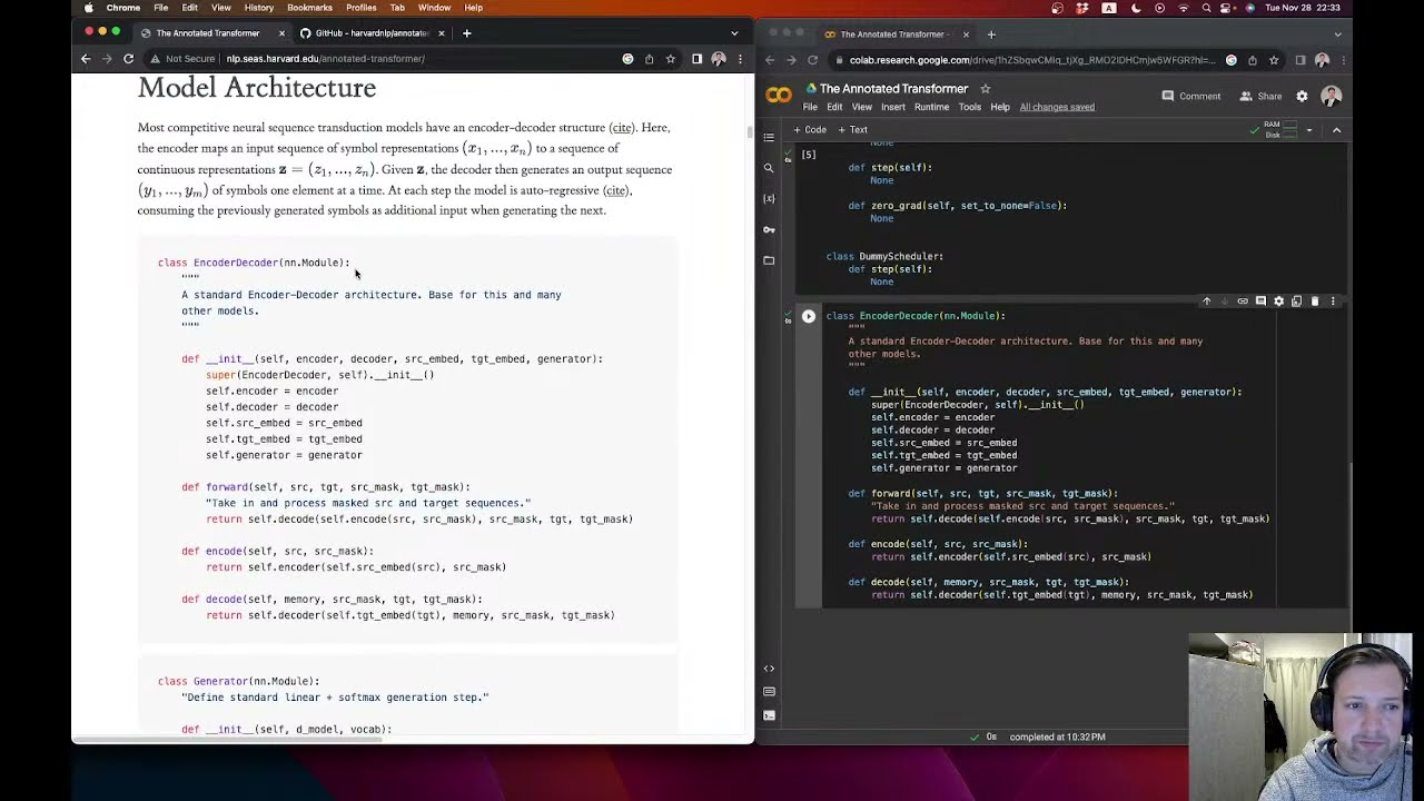 [Livestream] The Annotated Transformer