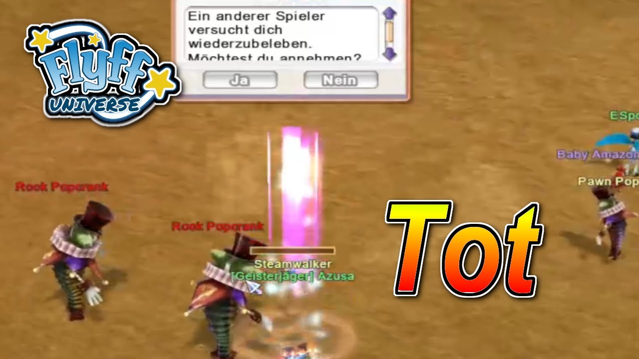Flyff Universe - Tot und leckeres Essen