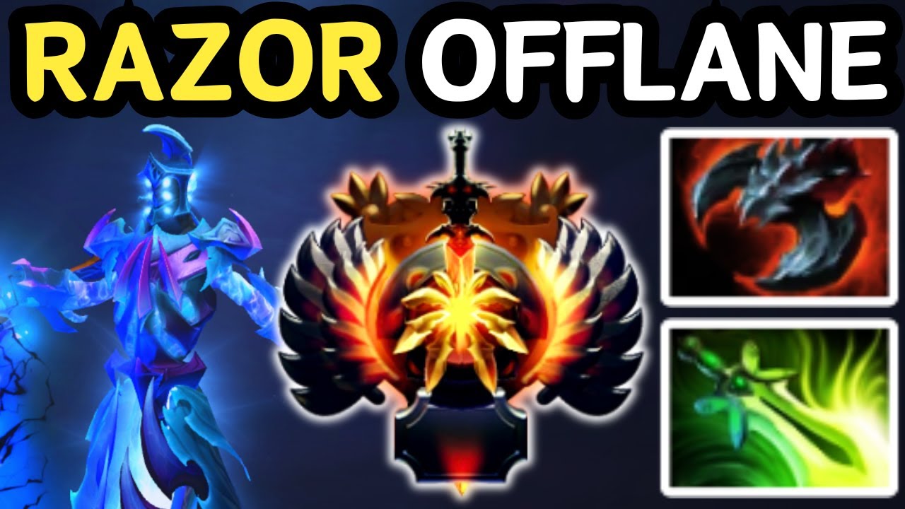 🔥 THIS IS HOW TO CONTROL THE LANE AND TEAMFIGHTS &mdash; RAZOR OFFLANE GUIDE | DOTA 2 🔥