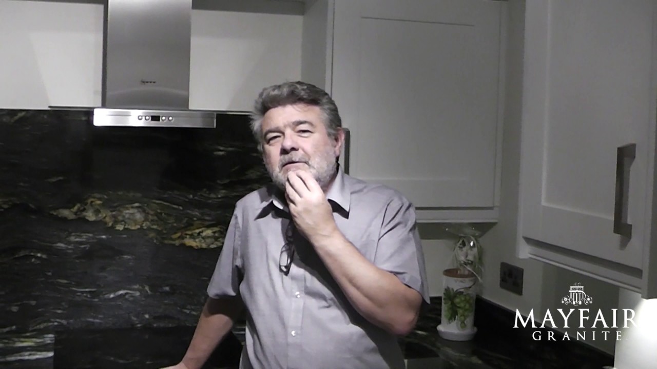 Cosmic Black Granite Worktops