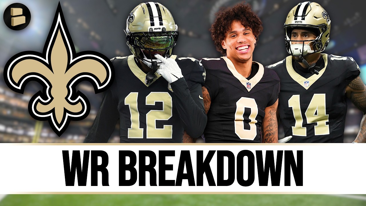 🚨Saints 2026 Roster Breakdown At Wide Receiver - Who Is WR3 & When Will Jordyn Tyson Return?