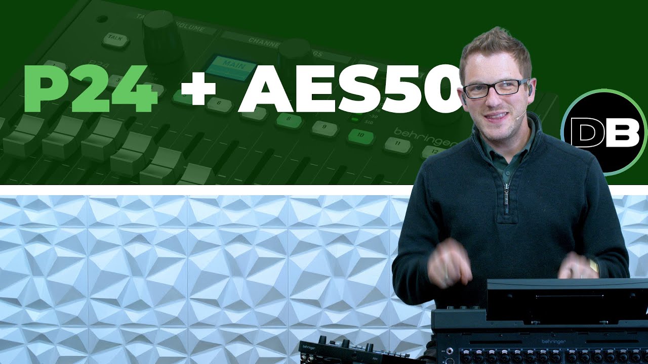 Behringer P24 Hub AES50 Connections & Patches Explained