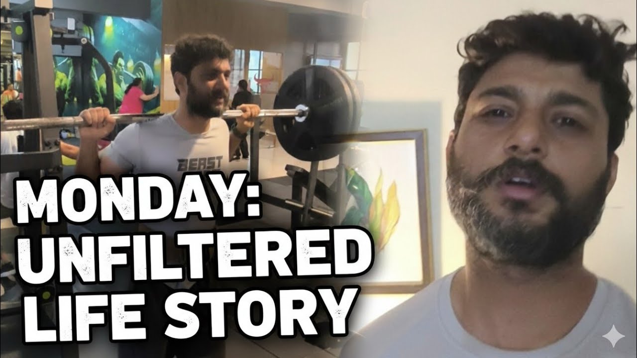 # Vlog-6 Monday vibes: Unfiltered  life stories #diet #motivation #minivlog #fitness 