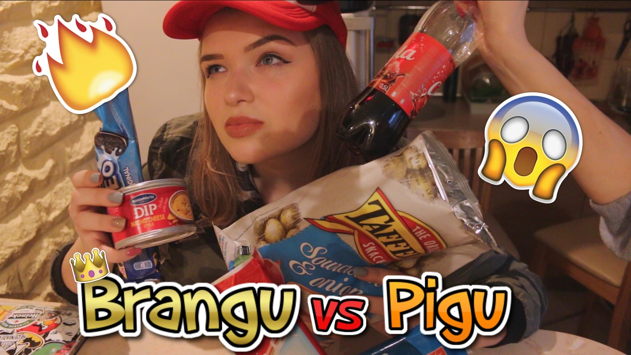 BRANGU vs PIGU | Maisto iššūkis 😍🍔🍷