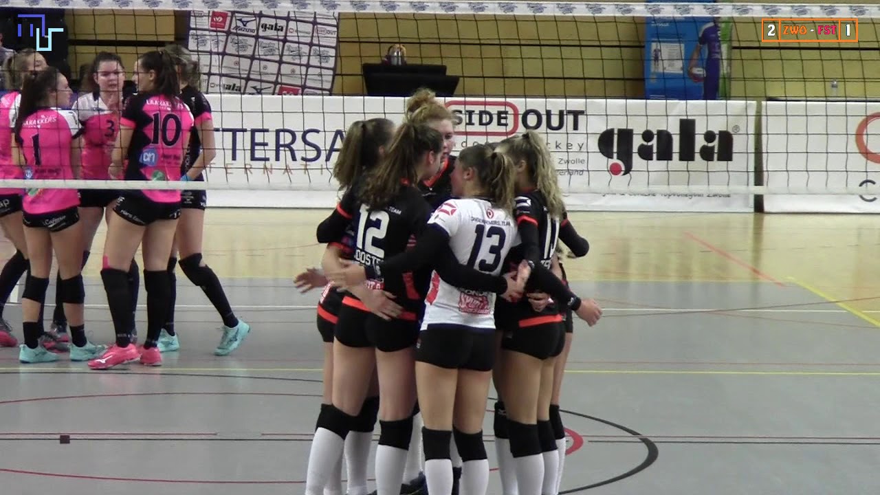 Volleybal Dames Eredivisie: Regio Zwolle Volleybal D1 - FAST D1 [22-12-2018]