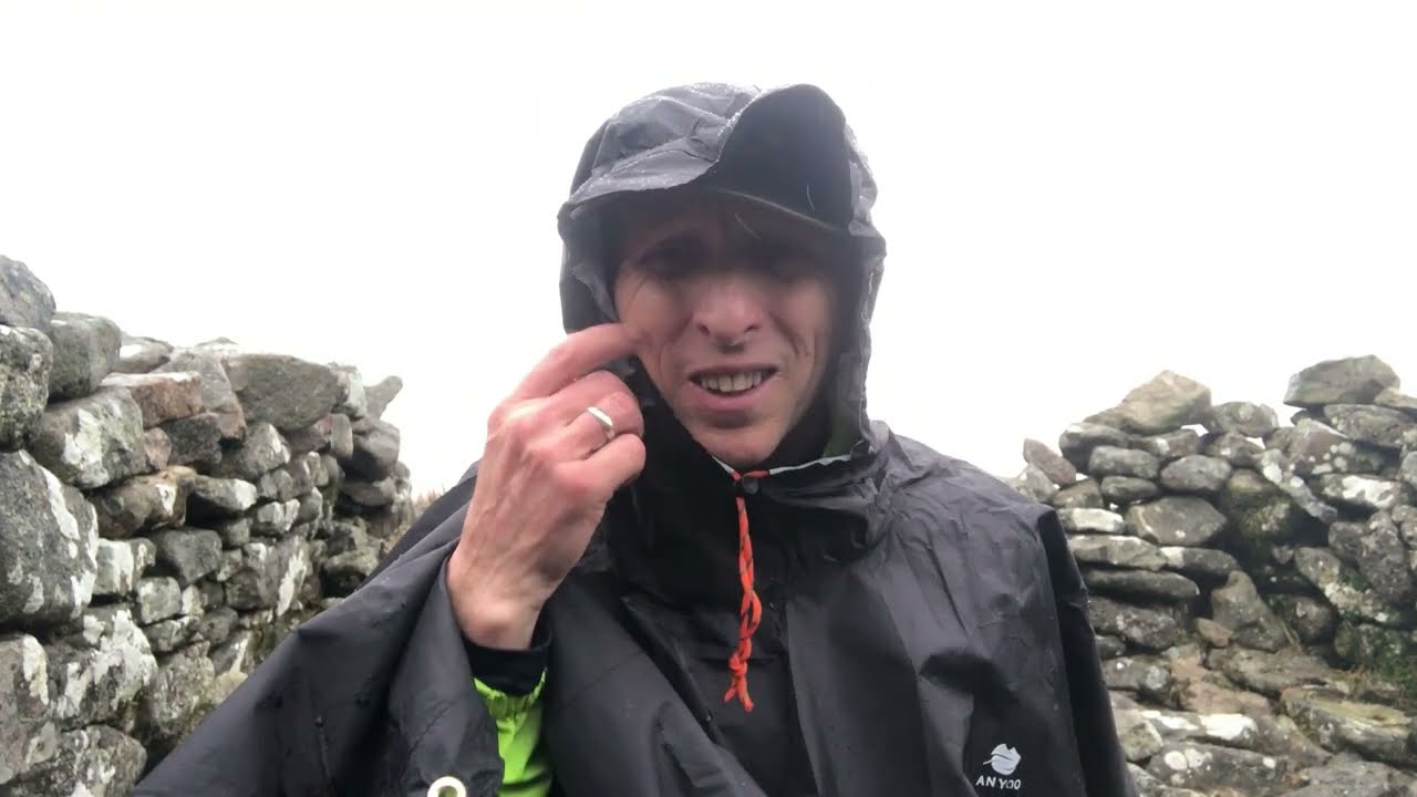 Running Poncho waterproof Review by Anyoo