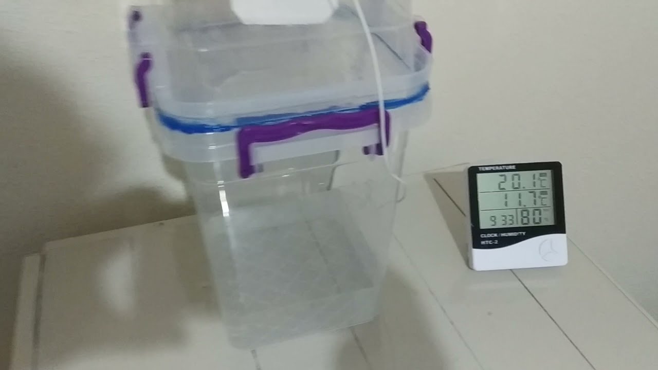 Nem alma cihazı yapımı kendin yap rutubetten kurtul. Dehumidifier  (Diy)