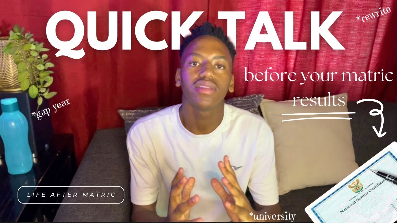 What You Should Do With Bad Matric Results