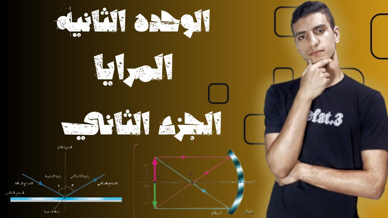 شرح درس المرايا (الجزء الثاني) || علوم تالته اعدادي || مستر احمد شعبان