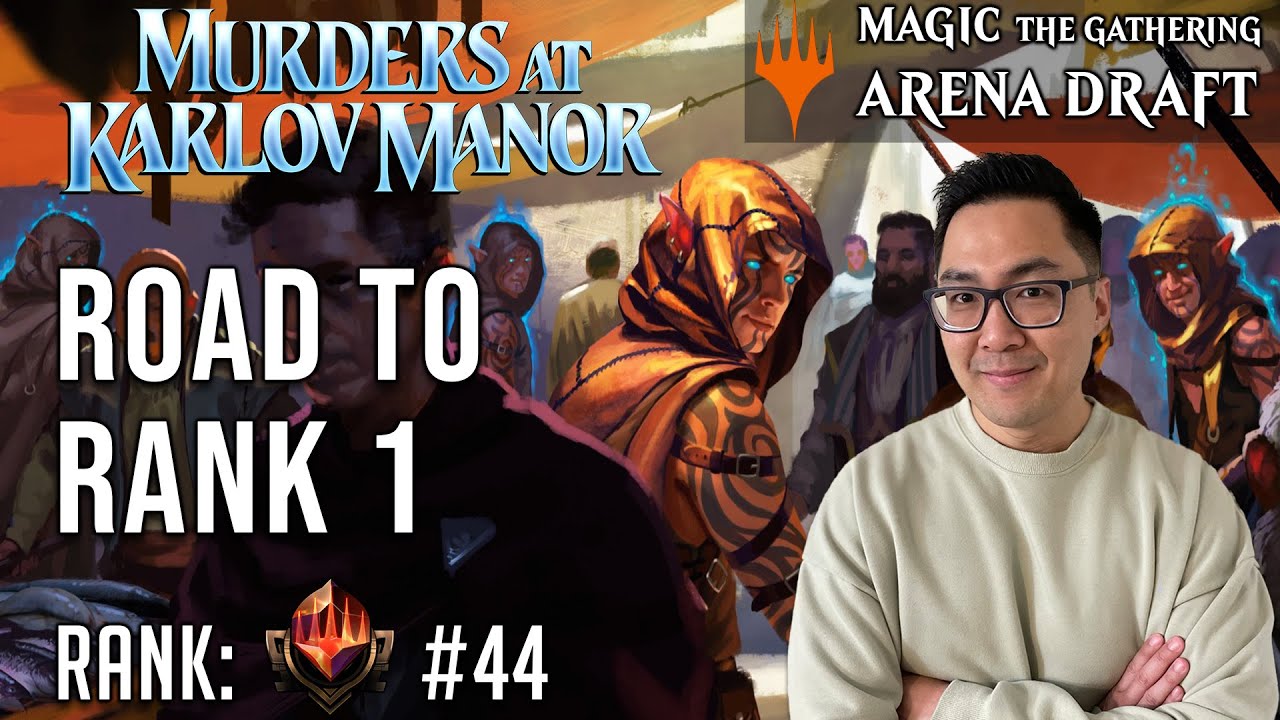 Doppelgang Is Hilariously Busted | Mythic 44 | Road To Rank 1 | Murders At Karlov Manor Draft | MTGA