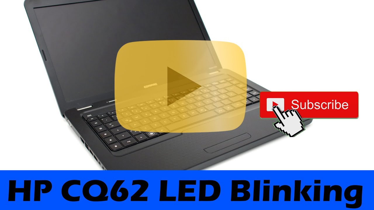 HP CQ42 Caps lock led blinking no display ( processor failure )