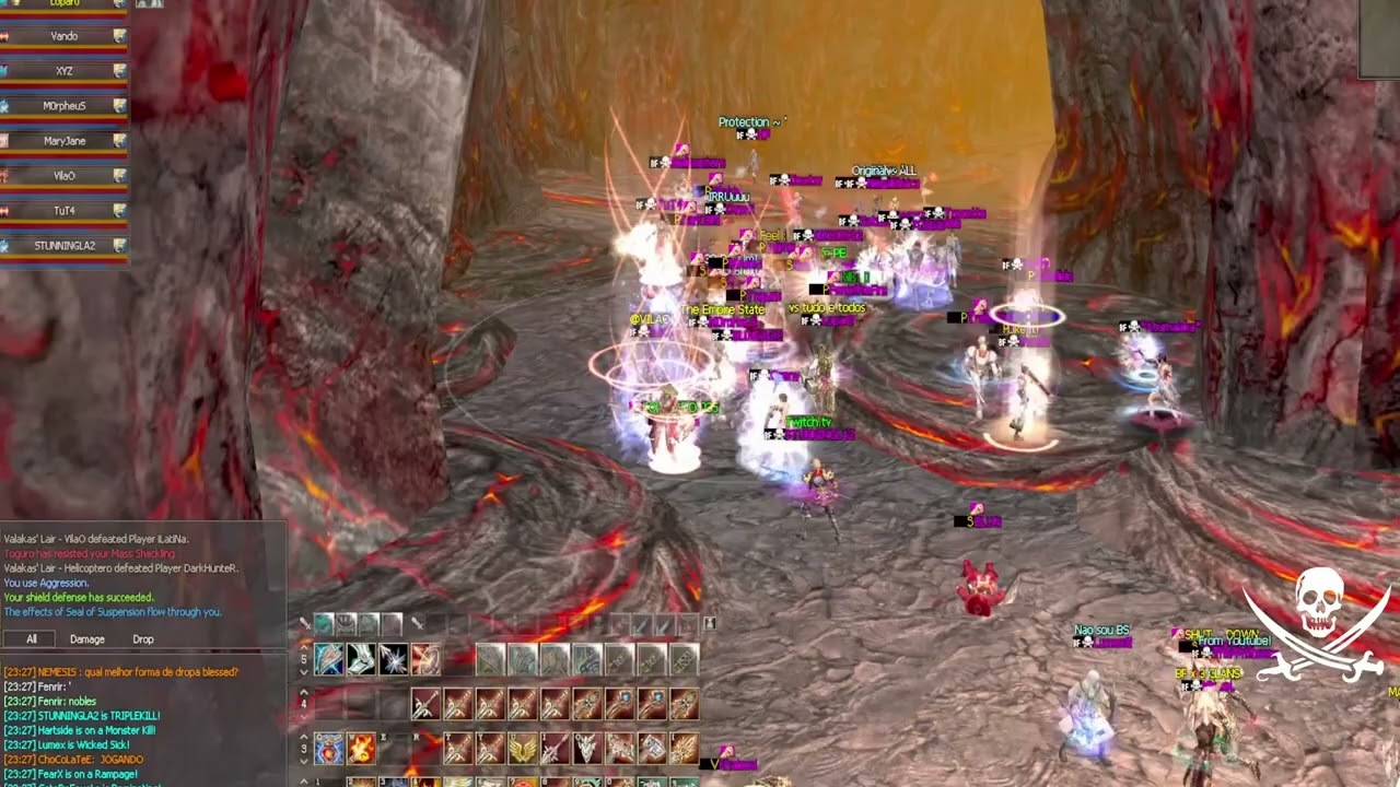 BlackFlag vs Shudown, Vikings, Phantoms - Valakas 01/05/2023 @iblindado L2 Feel