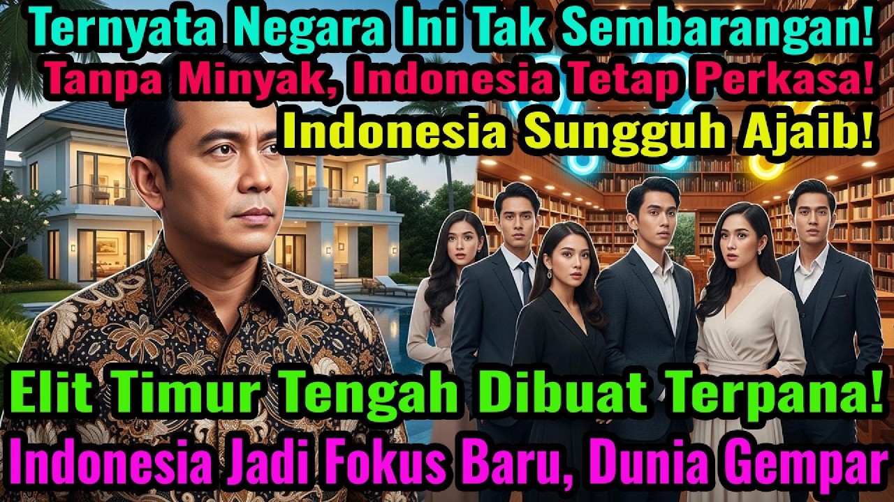 KAYA TANPA MINYAK? PARA ELIT TIMUR TENGAH SYOK SETELAH KE INDONESIA. FAKTA INI MENGGUNCANG DUNIA!