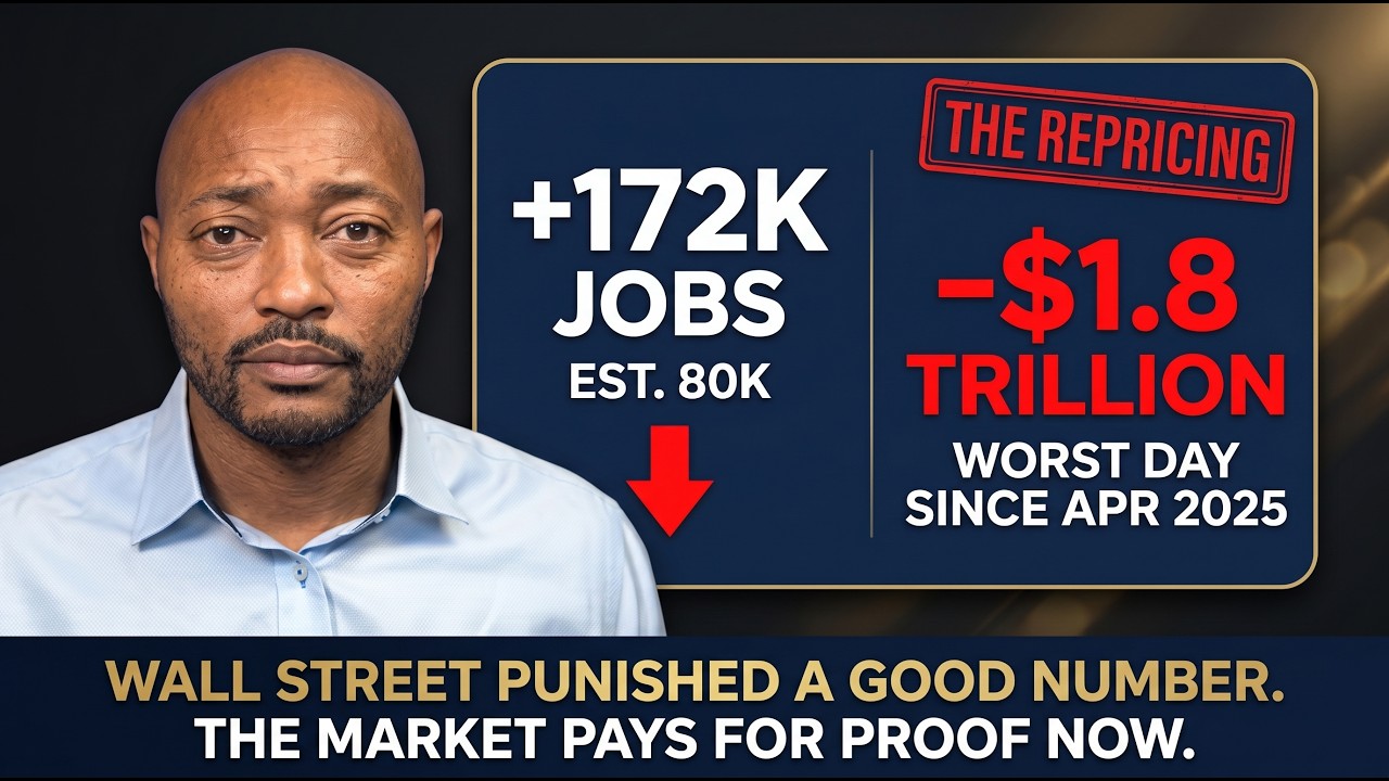 Wall Street PUNISHED a GOOD Jobs Number + $1.8 TRILLION Gone + The Market Pays For PROOF NOW