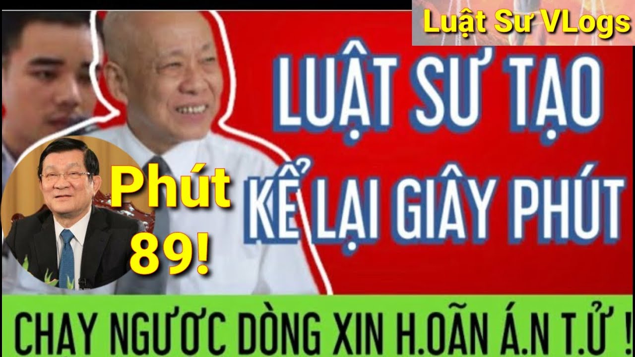 Tin Mới Nhất Vụ &Aacute;n Hồ Duy Hải V&ocirc; Tội | Ph&uacute;t 89 Luật Sư Trần Văn Tạo Gọi Điện Cho CTN | Luật Sư Vlogs