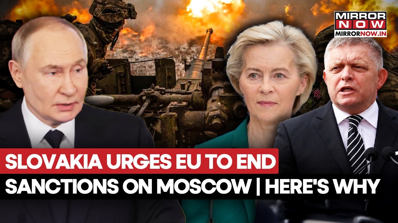 Oil Crisis in Europe: Slovakia Urges Lifting Sanctions on Russian Oil Imports | US-Iran War