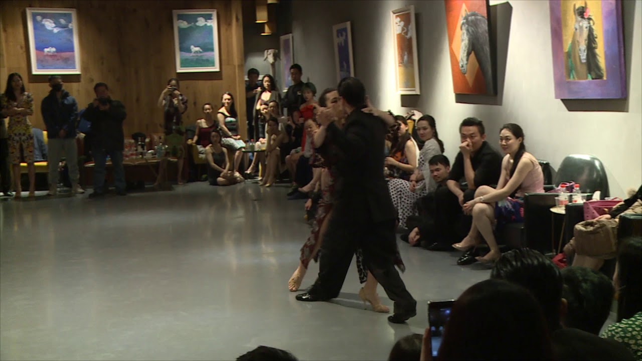 Juan Malizia y Manuela Rossi Beijing Grand Milonga 2018 03 17 show 02