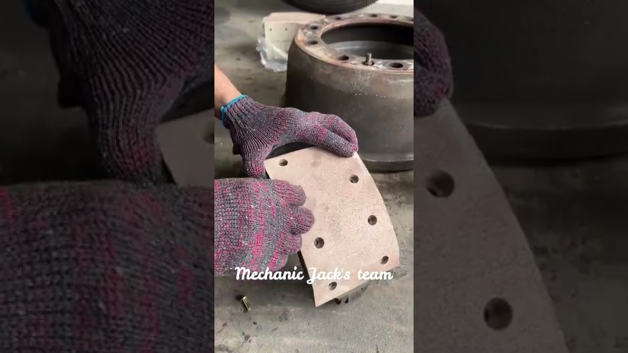 Heavy Truck Brake Lining Replacement With Hand Tools