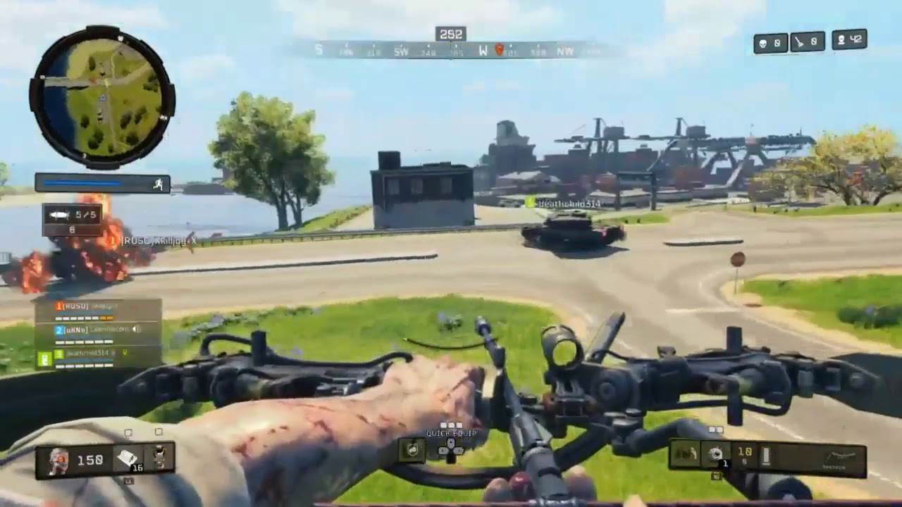 BLACK OPS 4 BLACKOUT AMAZING SPARROW KILL RIDICULOUSLY FAR /BLACKOUT LONGEST SPARROW KILL RECORD!