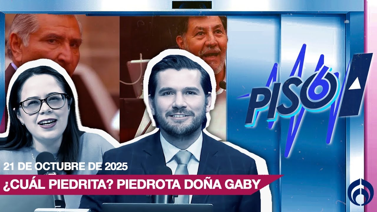 &iquest;Cu&aacute;l piedrita? Piedrota Do&ntilde;a Gaby | PISO 6 | 21 Octubre 25