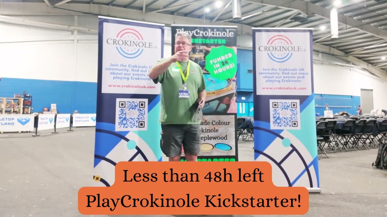 Thankyou from CrokinoleUK at Tabletop Scotland 2025