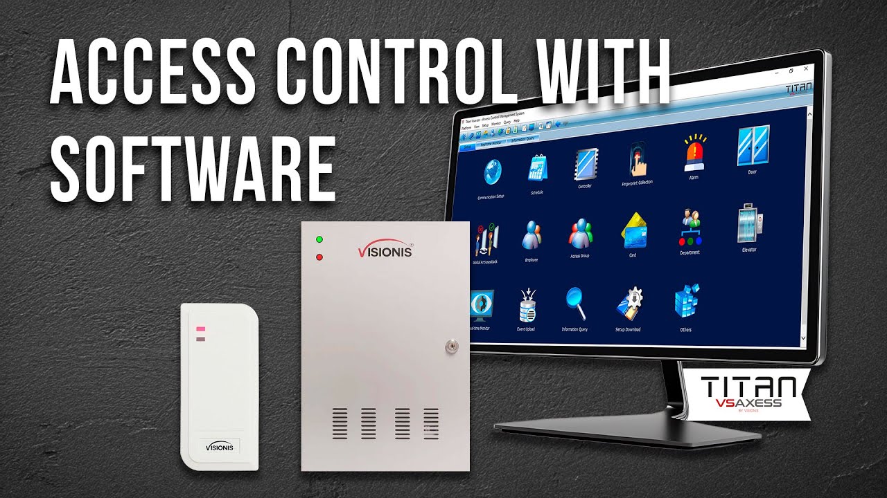 Two-Door Access Control System | Drop Bolt Lock, Wireless Receiver, Time & Attendance - FPC-6179