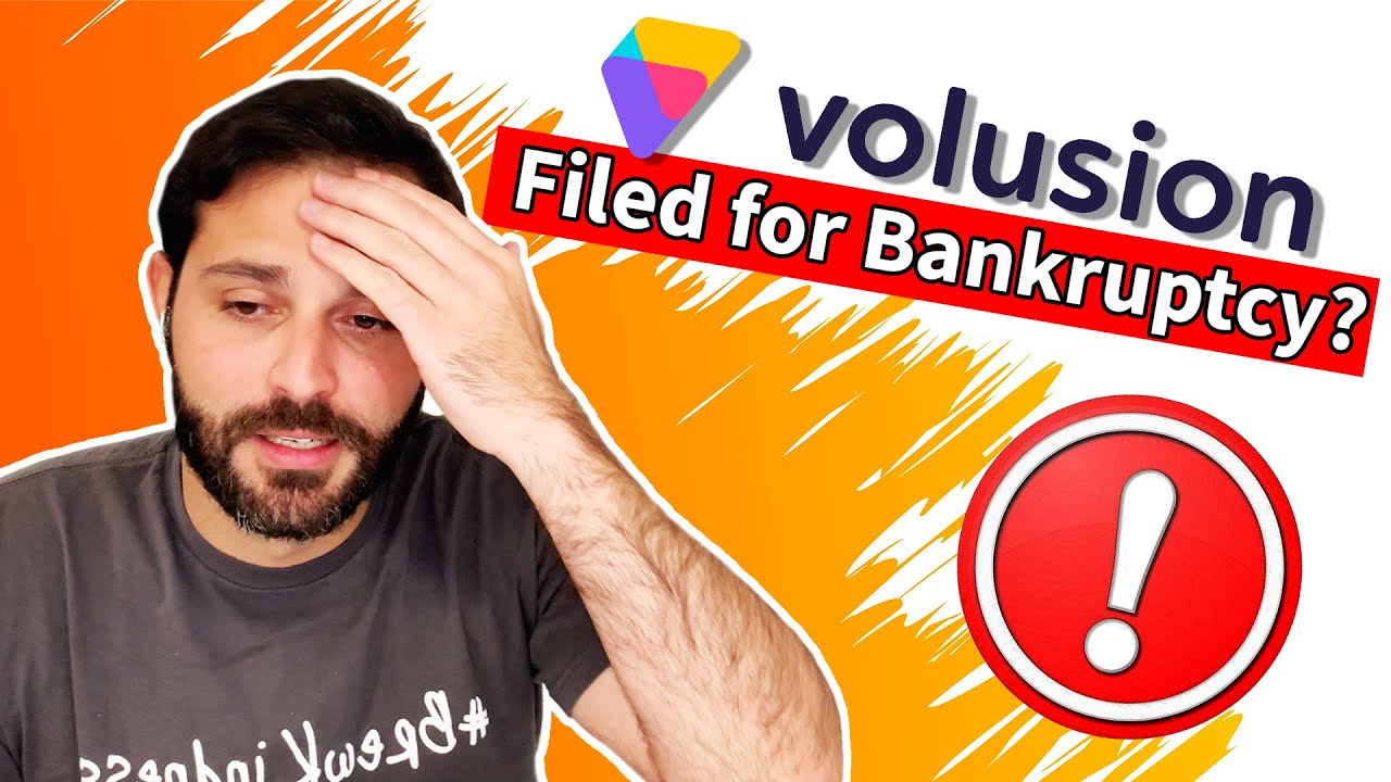 Did Volusion File For Bankruptcy? What This Means For eCommerce and For You If You Are On Volusion