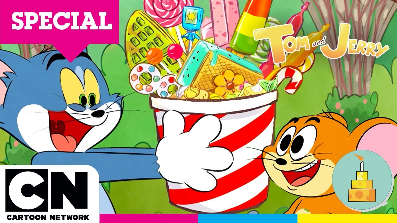 Rache des Künstlers: Lustige Jagd | Tom & Jerry 1-Stunden-Compilation-Special | @cartoonnetworkPL