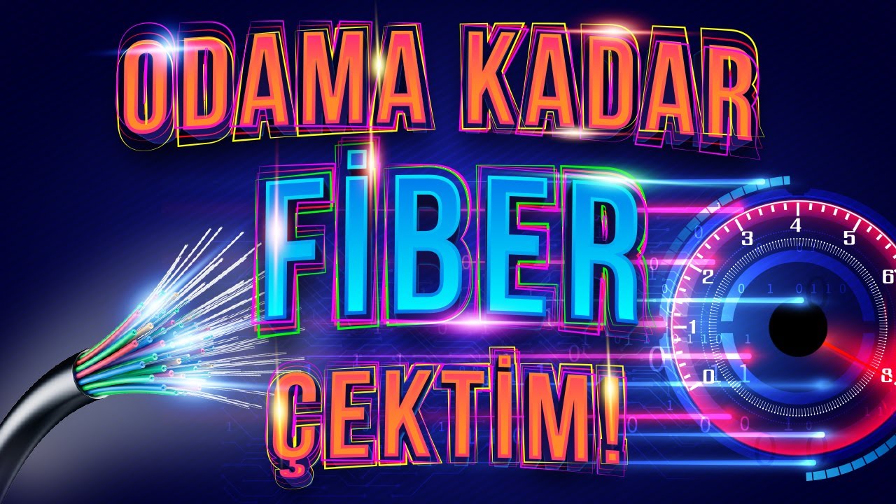 ODAMA KADAR FİBER İNTERNET ÇEKTİM - TÜRK TELEKOM ONT ALTYAPI