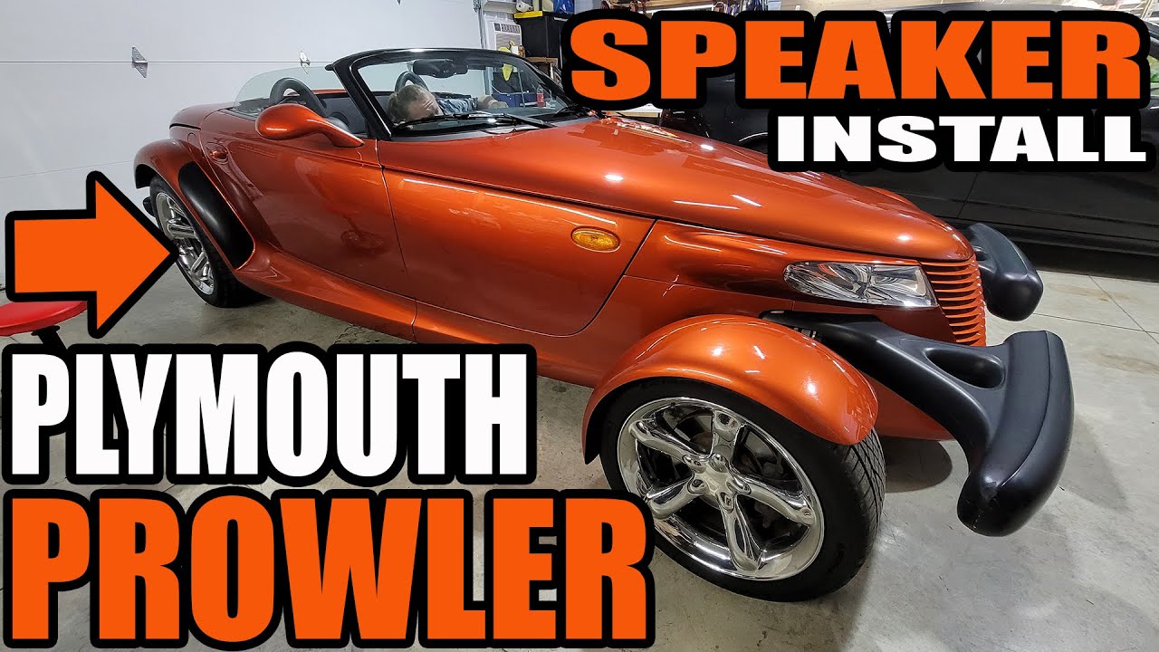 PLYMOUTH PROWLER REAR SPEAKER HOW TO INSTALL