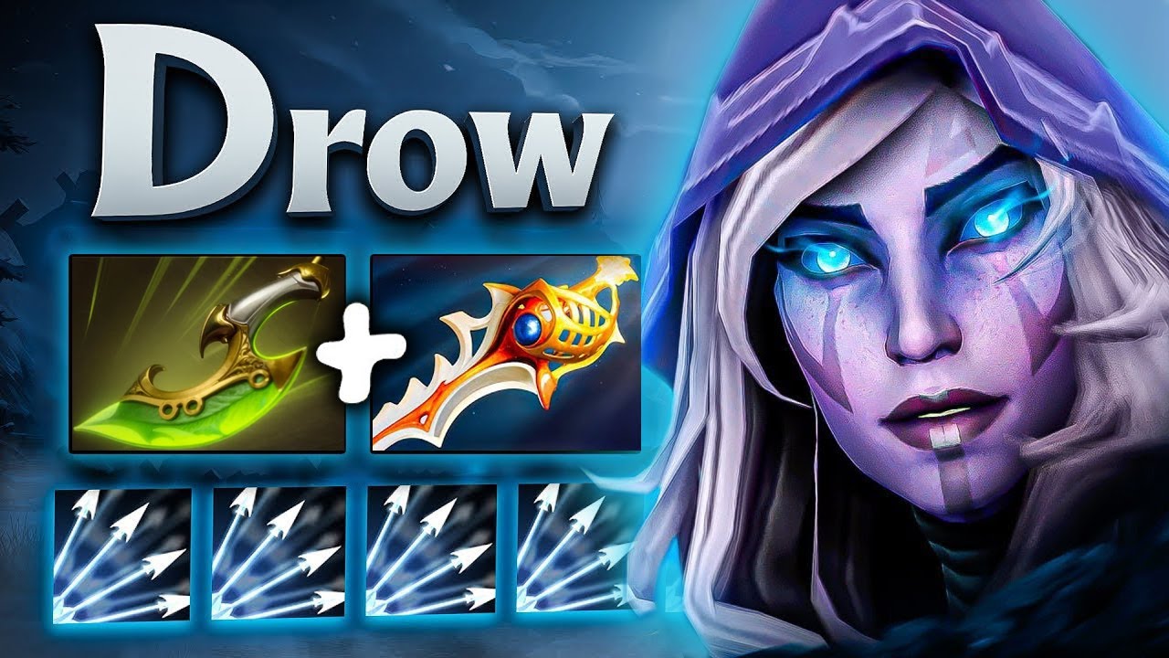 Epic Comeback Drow Ranger🔥🔥🔥32Kills Swift Blink + Divine One Shot Dota 2