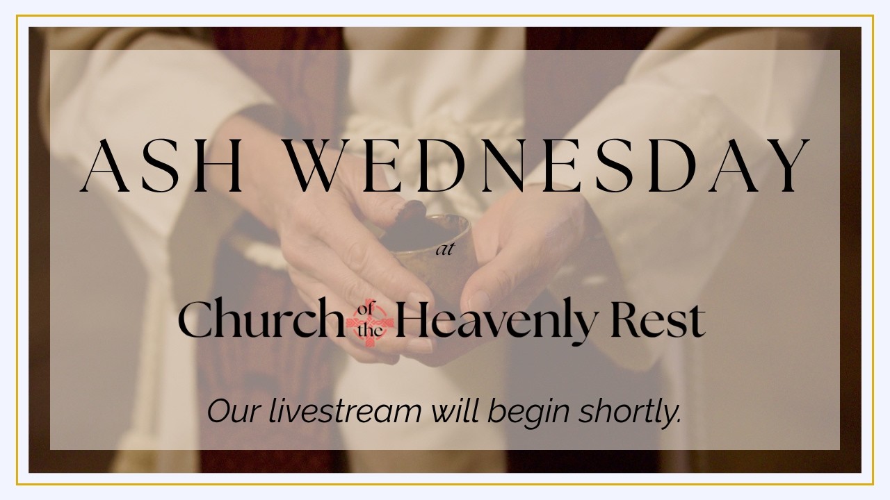 Ash Wednesday Evening Service