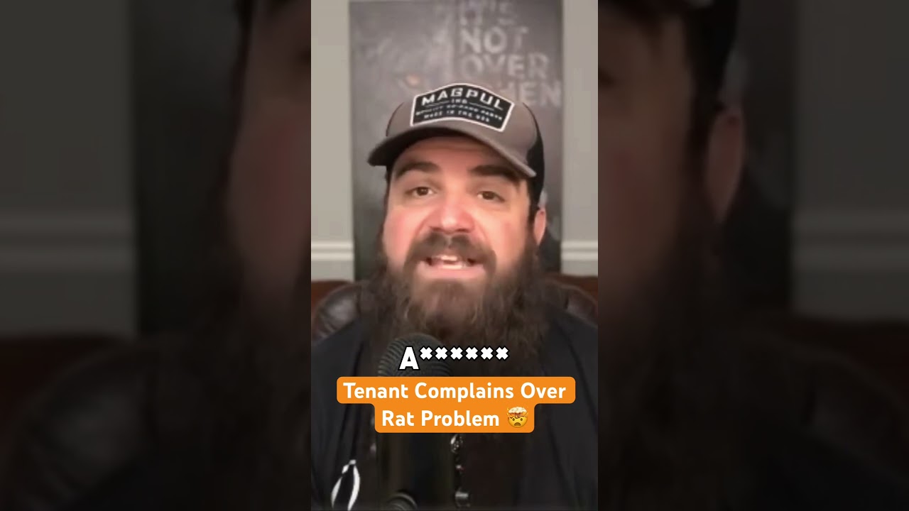 Tenant complaining over rat problem 🤯 #realestate #landlording #landlord #housing #rent #rental