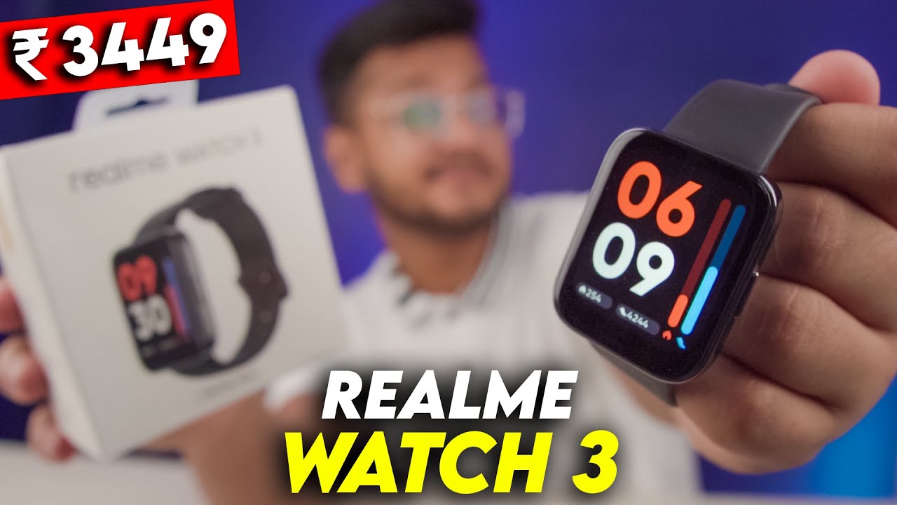 REALME WATCH 3 Amazing Calling Watch at ₹ 3499 🔥😳 Sp02, Premium Metallic Build, Budget Price