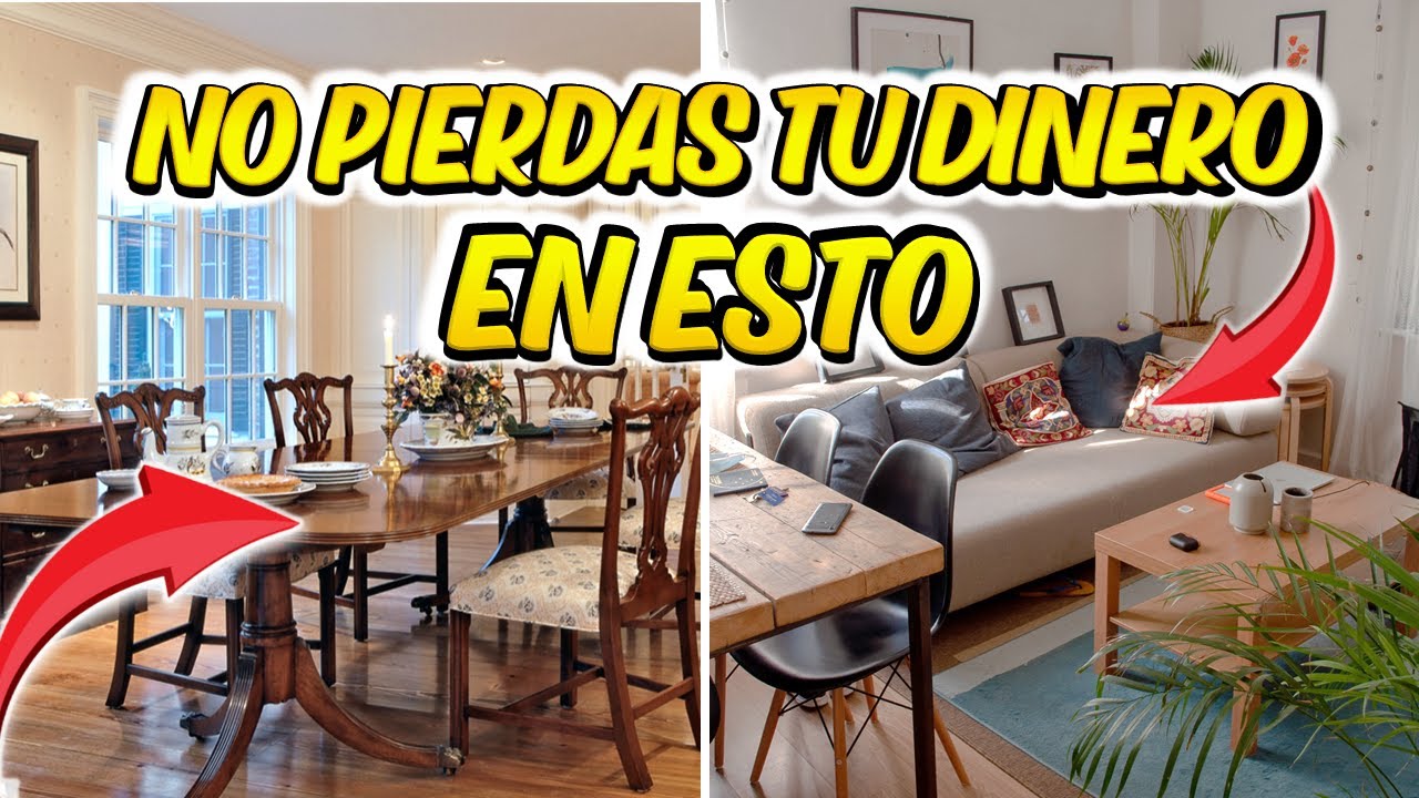 15 COSAS que NO DEBES COMPRAR para TU CASA y me AGRADECERAS y ALTERNATIVAS FACILES  / INTERIORISMO