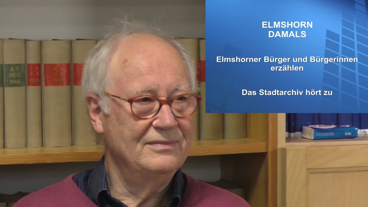 Elmshorn damals: Zeitzeuge Heinz Rose