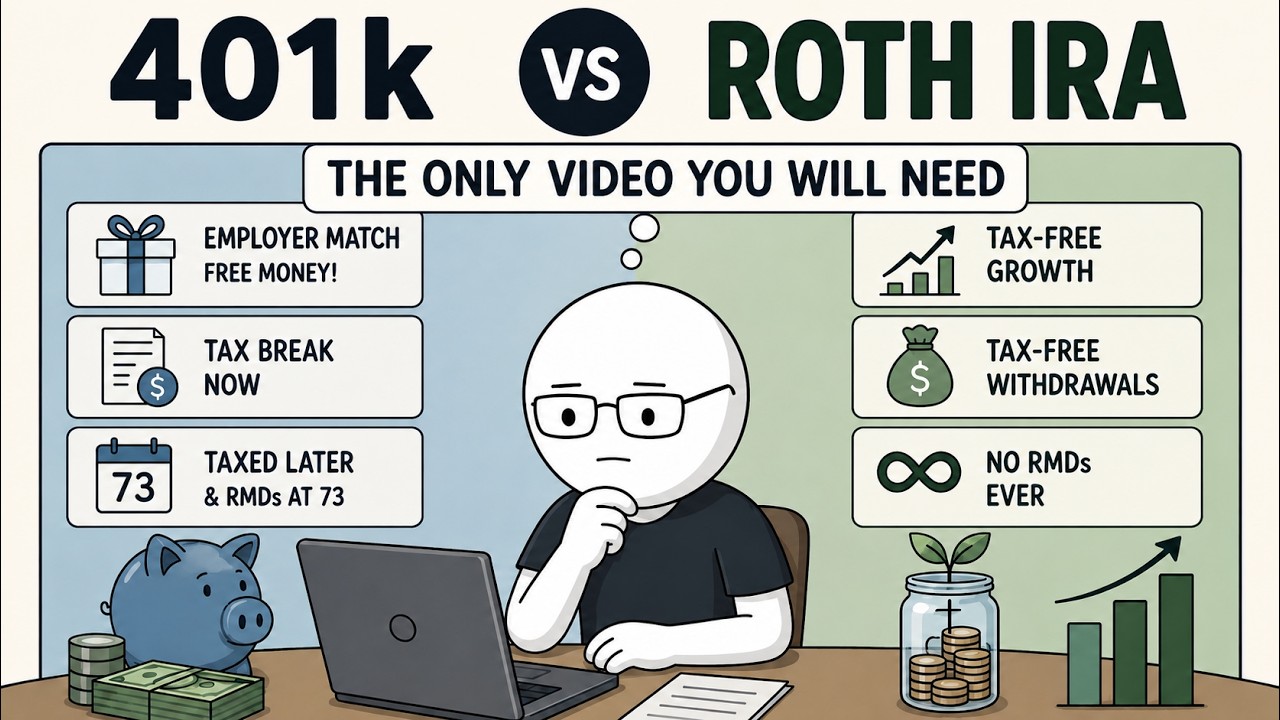 ROTH IRA И 401K: ПРОСТЫМИ СЛОВАМИ ДЛЯ ЧАЙНИКОВ