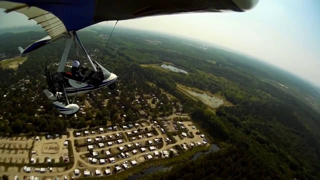Vlucht over camping Bakkum 4 juni 2016