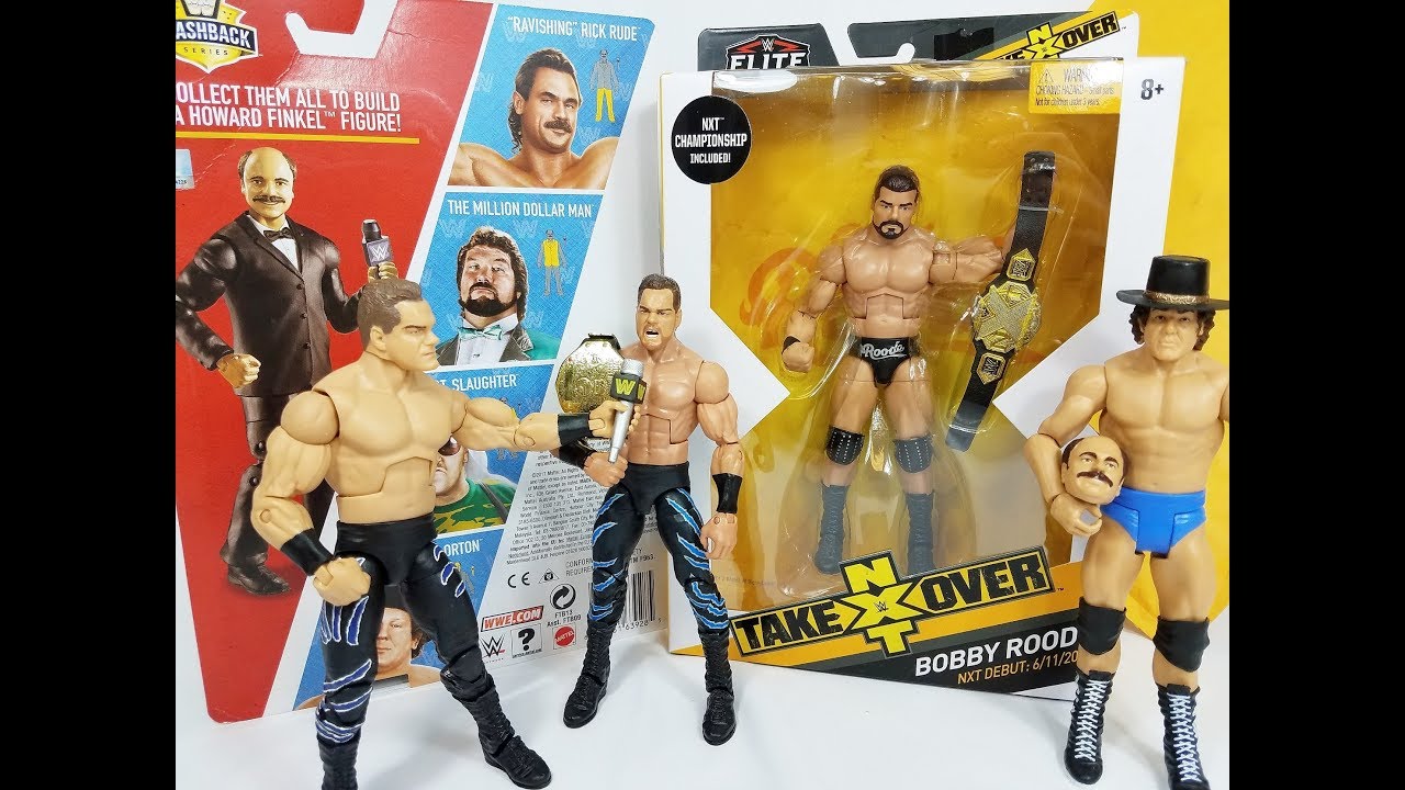 CUSTOM WWE CHRIS BENOIT + NEW NXT ELITE BOBBY ROODE FIGURE UNBOXING