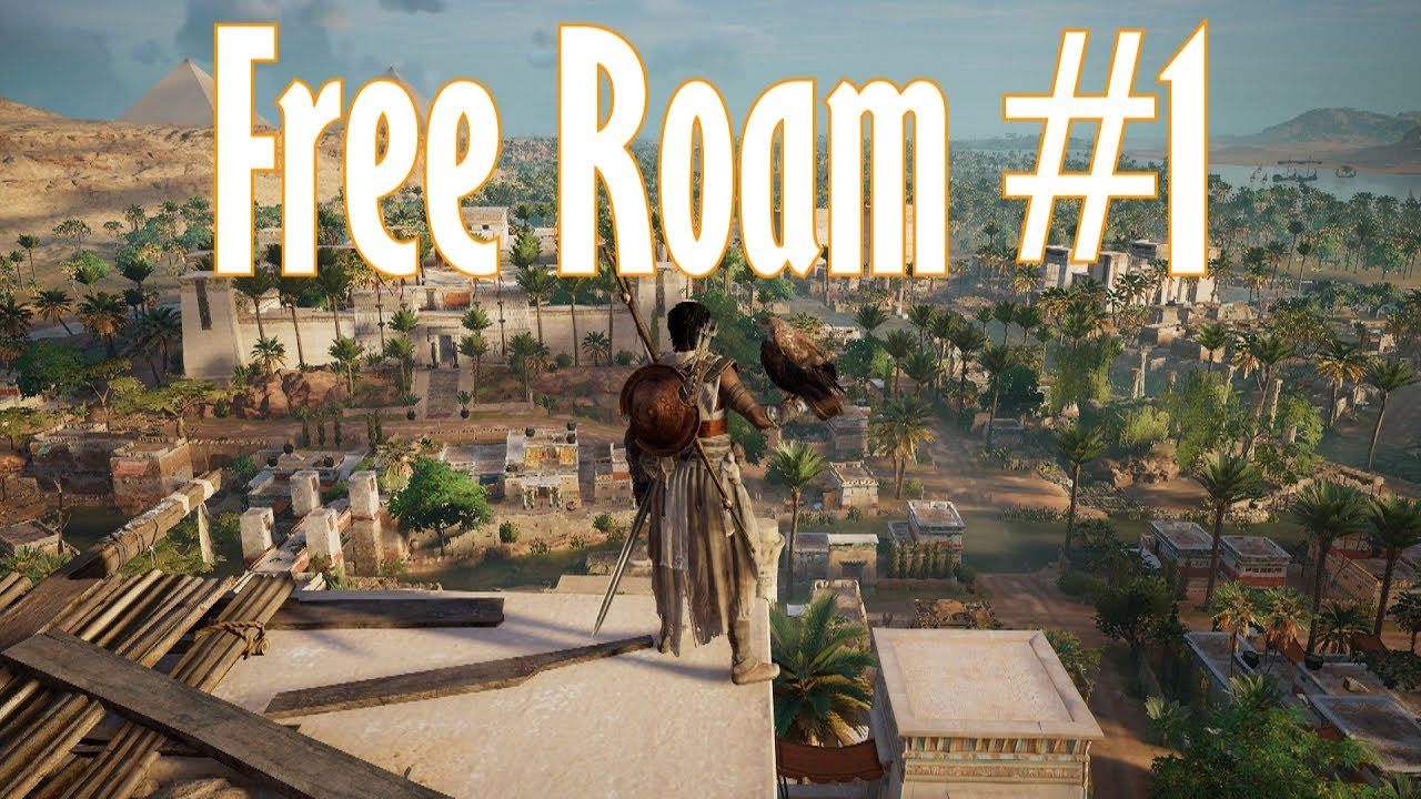 PS4 Assassin's Creed Origins Memphis Free Roam #1