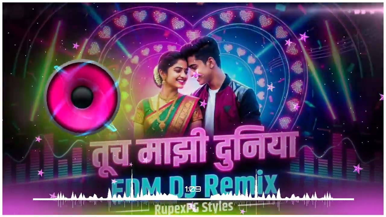 तूच माझी दुनिया ❤️ EDM DJ Remix | Marathi Love Song | RupexPG Styles